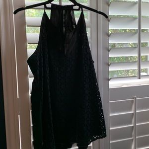 Athleta eyelet tank, worn once, Large